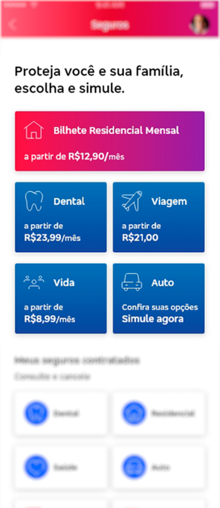 Área de seguros - Depois do teste