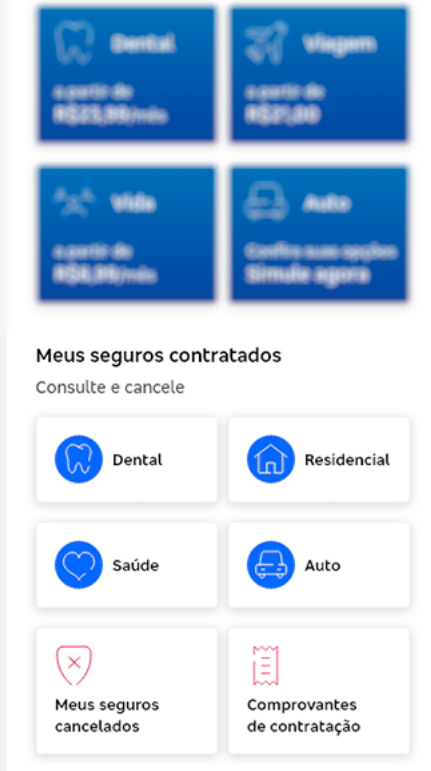 Área de seguros - Depois do teste