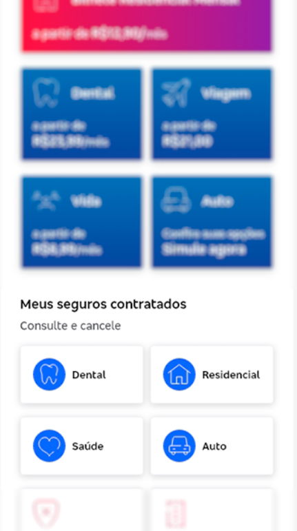 Área de seguros - Depois do teste